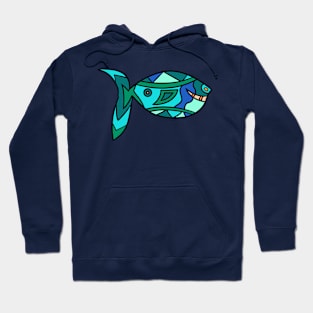 Smiley Fish Hoodie